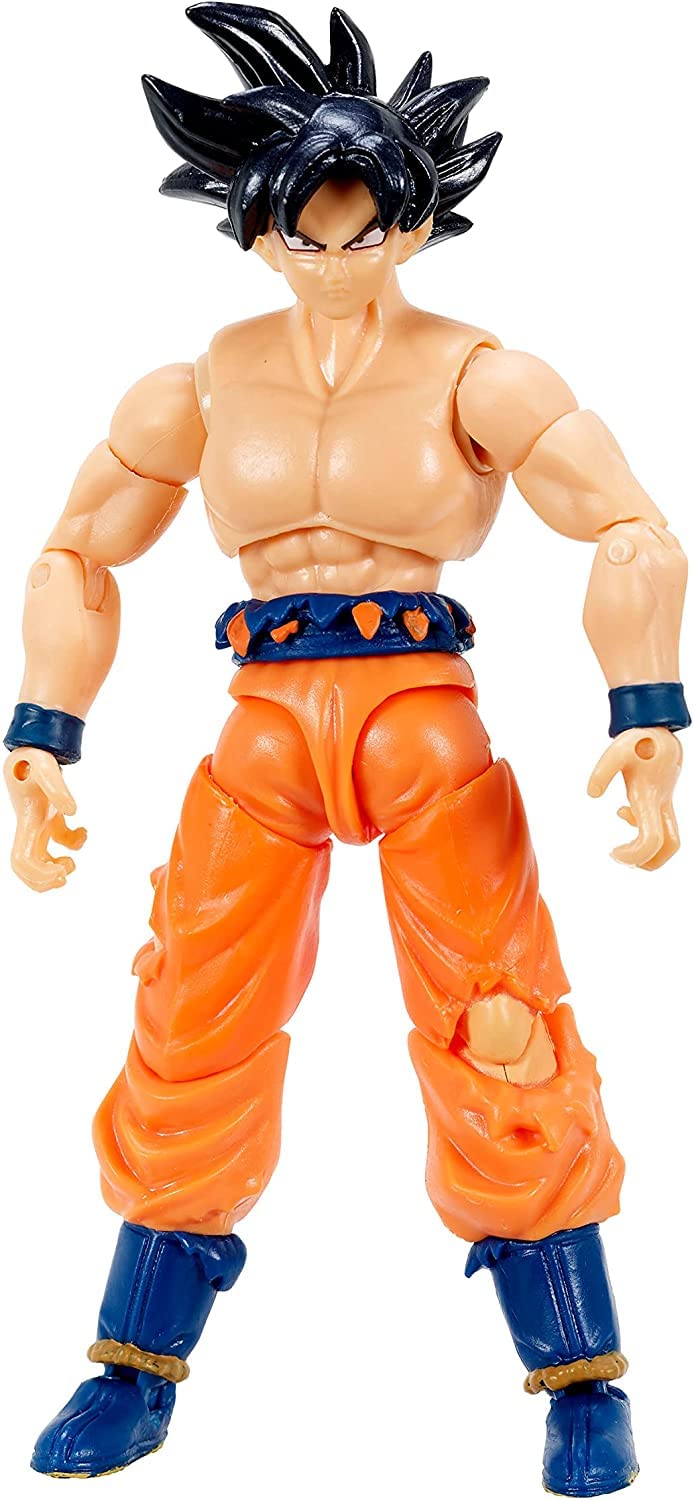 Bandai Namco Dragon Ball Evolve Ultra Instinct Goku pose options show 27 articulation points