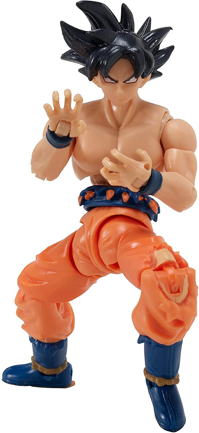 Bandai Namco Dragon Ball Evolve Ultra Instinct Goku 5-inch scale for versatile display