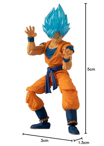 Bandai Namco Dragon Ball Evolve Vegeta blue 5-inch figure ready for gifting
