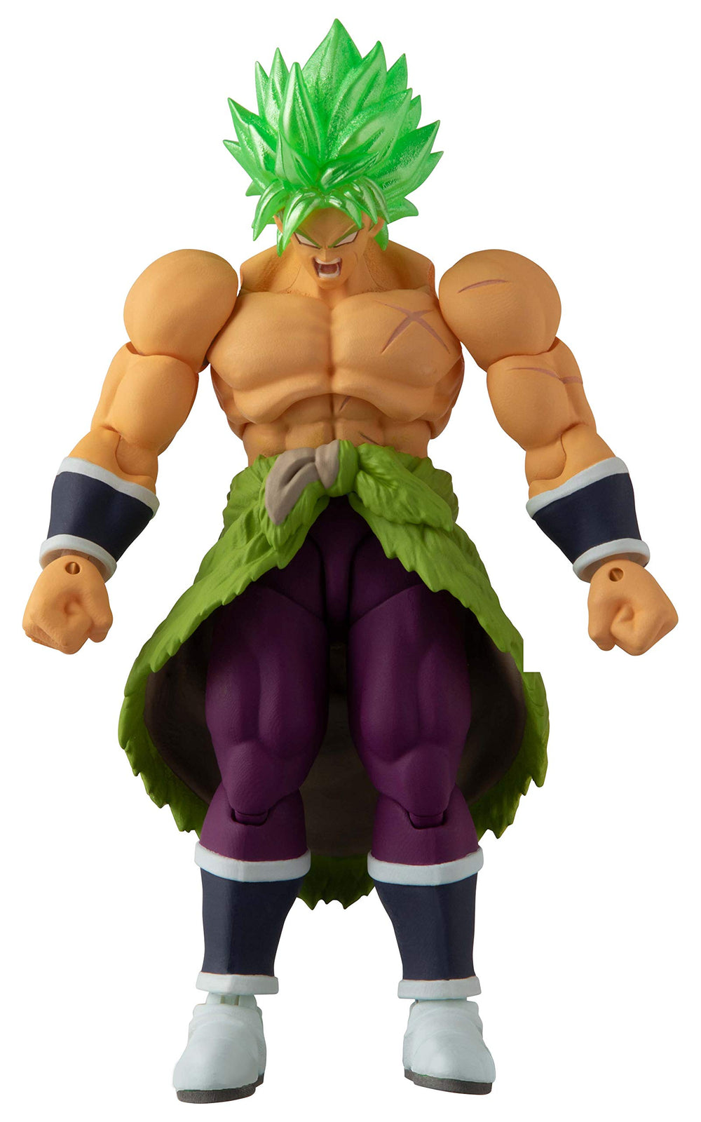 Bandai Namco Dragon Ball Super Broly Evolve articulation close-up for flexible posing