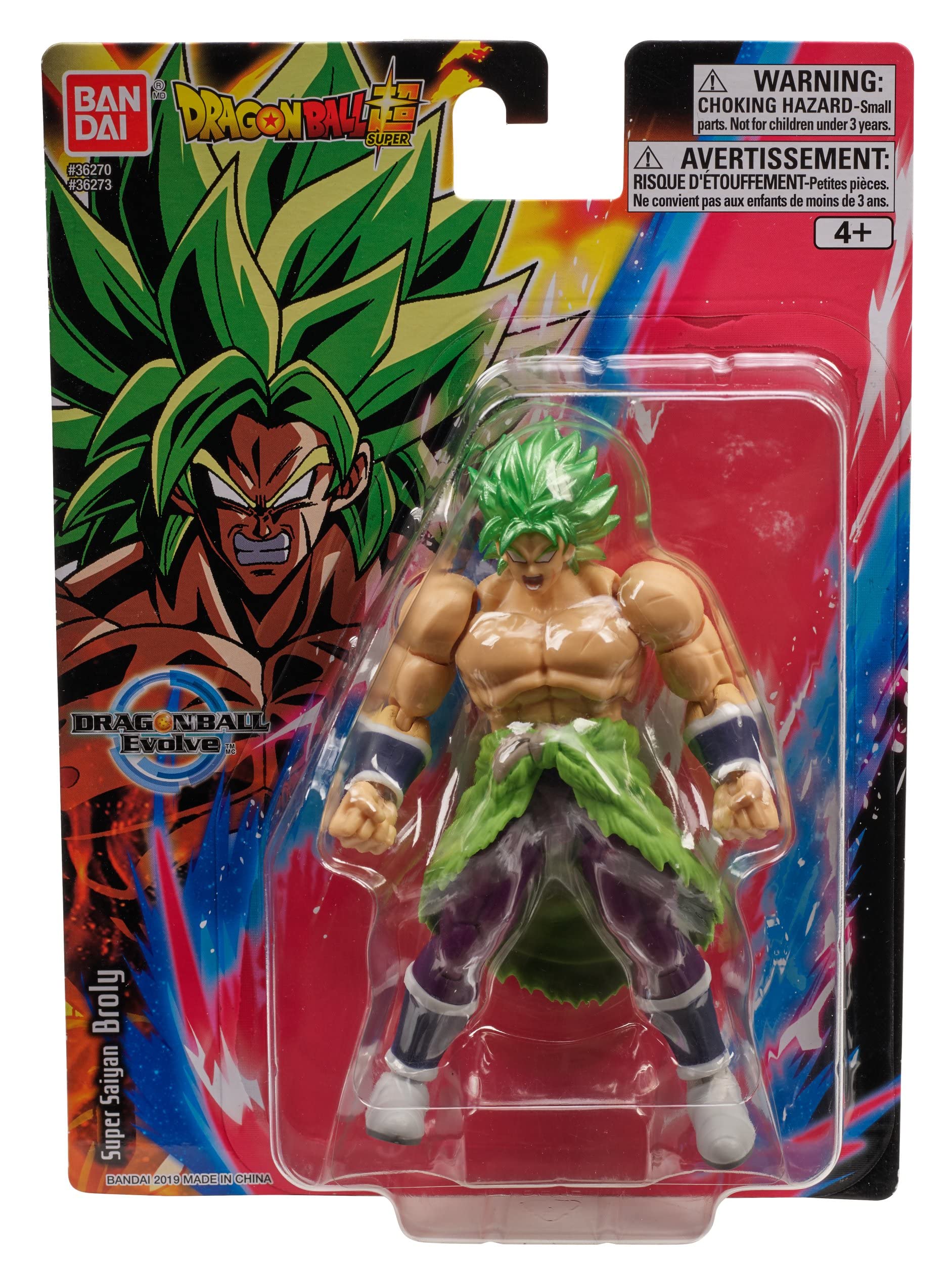 Bandai Namco Dragon Ball Super Broly Evolve detailed sculpt for fans