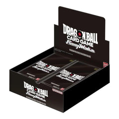 Bandai Namco Dragon Ball Super Fusion World 01 booster box ready for quick drafting sessions.