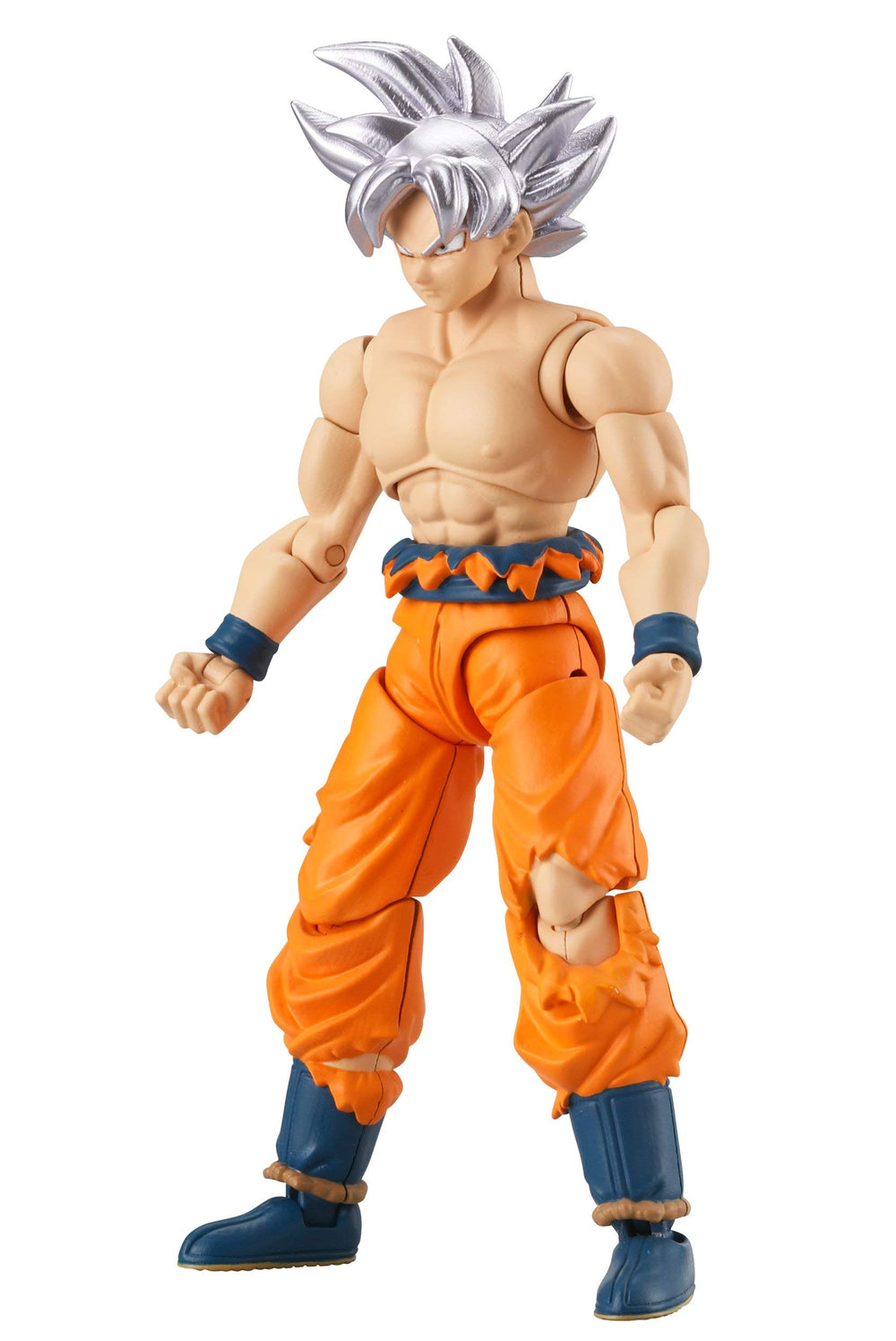 Bandai Namco Dragon Ball Super Goku Ultra Instinct figure, gloss finish, eye-catching on shelves