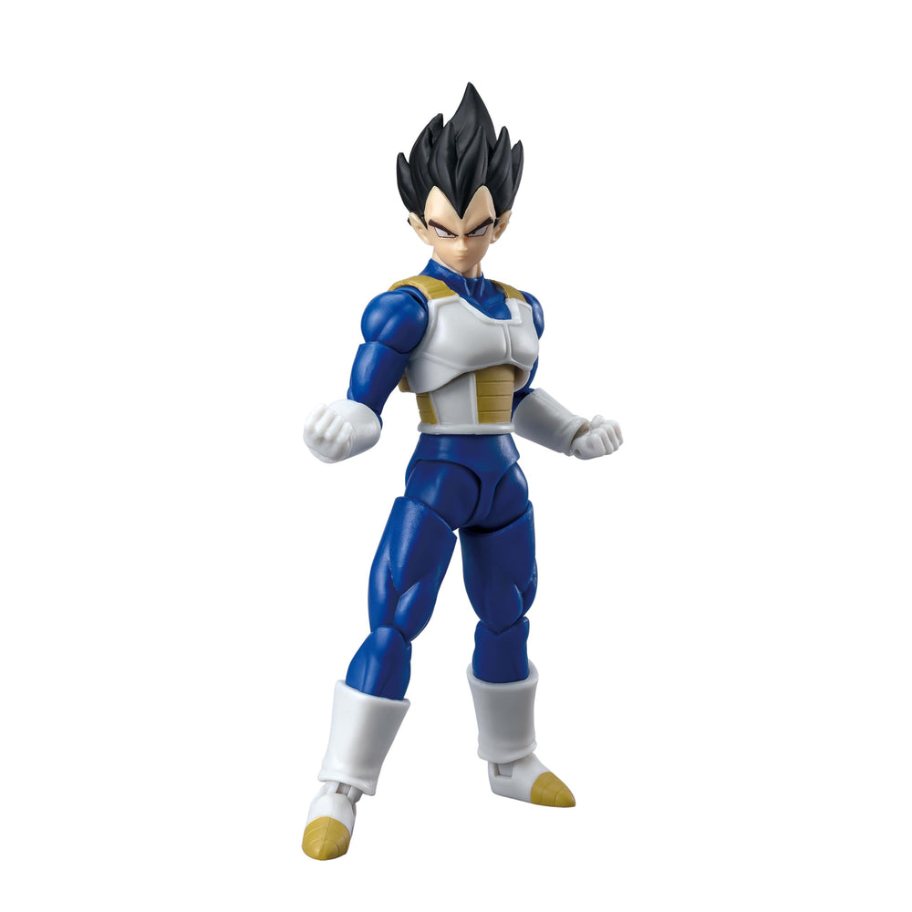 Bandai Namco Dragon Ball Super Evolve Vegeta close-up detailed sculpt enhancing accuracy.