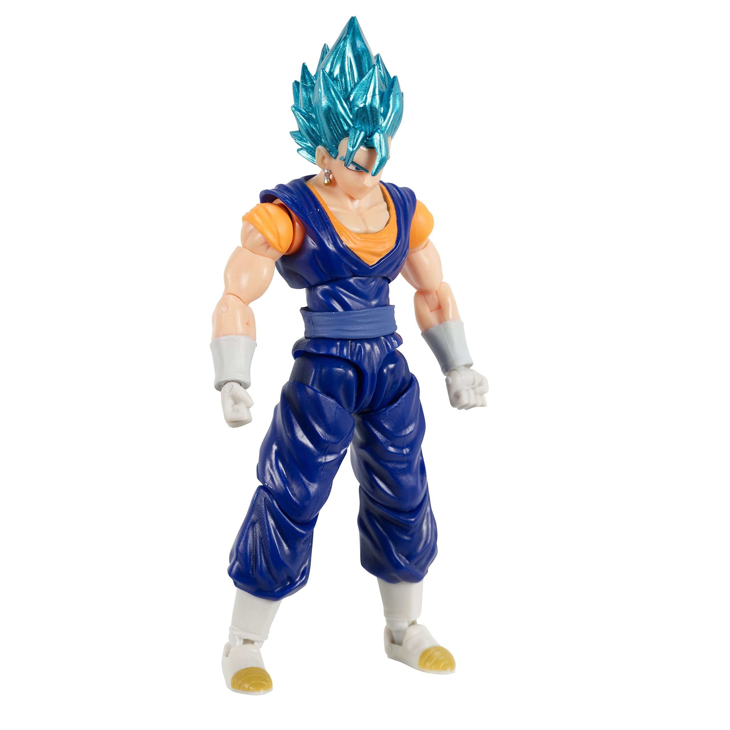 Bandai Namco Dragon Ball Super Evolve Vegito 5-inch figure close-up eyes and cape textures