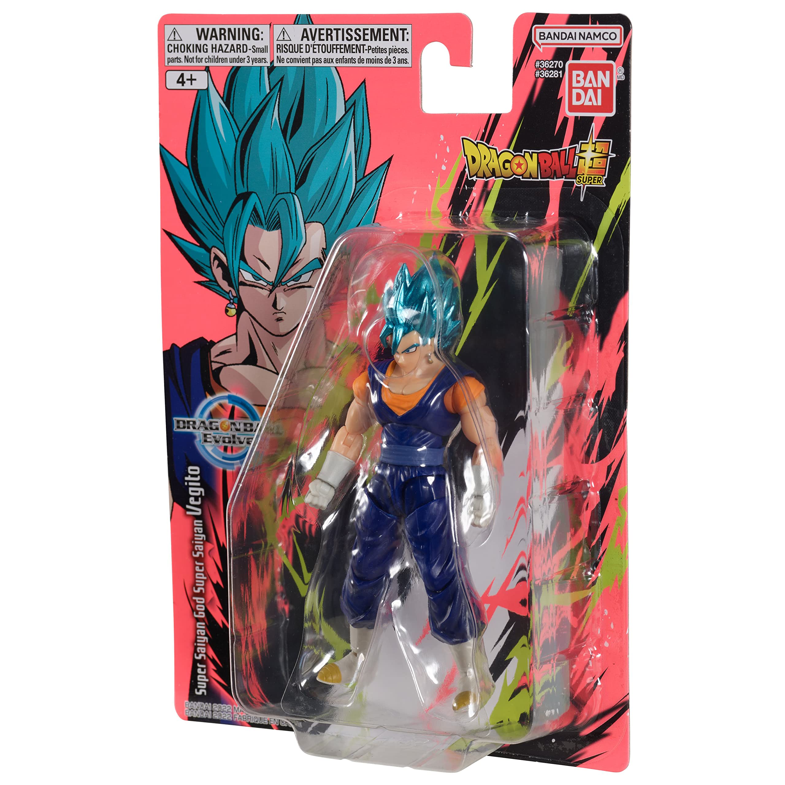 Bandai Namco Dragon Ball Super Evolve Vegito on shelf display for collection