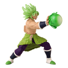 Bandai Namco Dragon Ball Super Broly figure side profile for dynamic display.