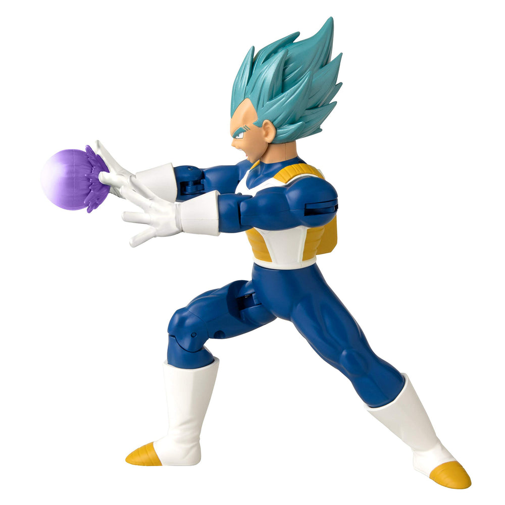 Bandai Namco Dragon Ball Super Vegeta Blue attack pose for action-ready display