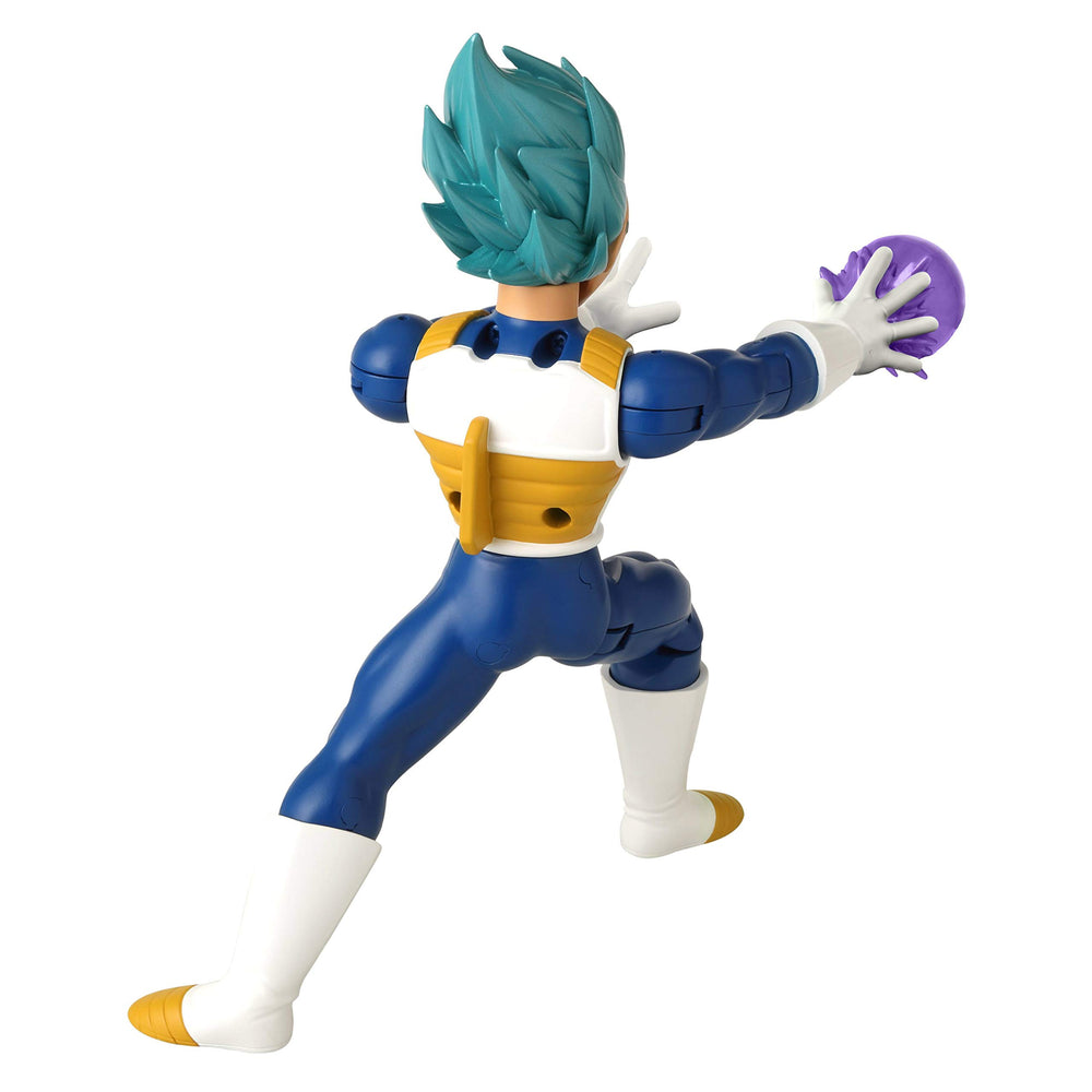 Bandai Namco Dragon Ball Super Vegeta Blue display-ready figure on a shelf