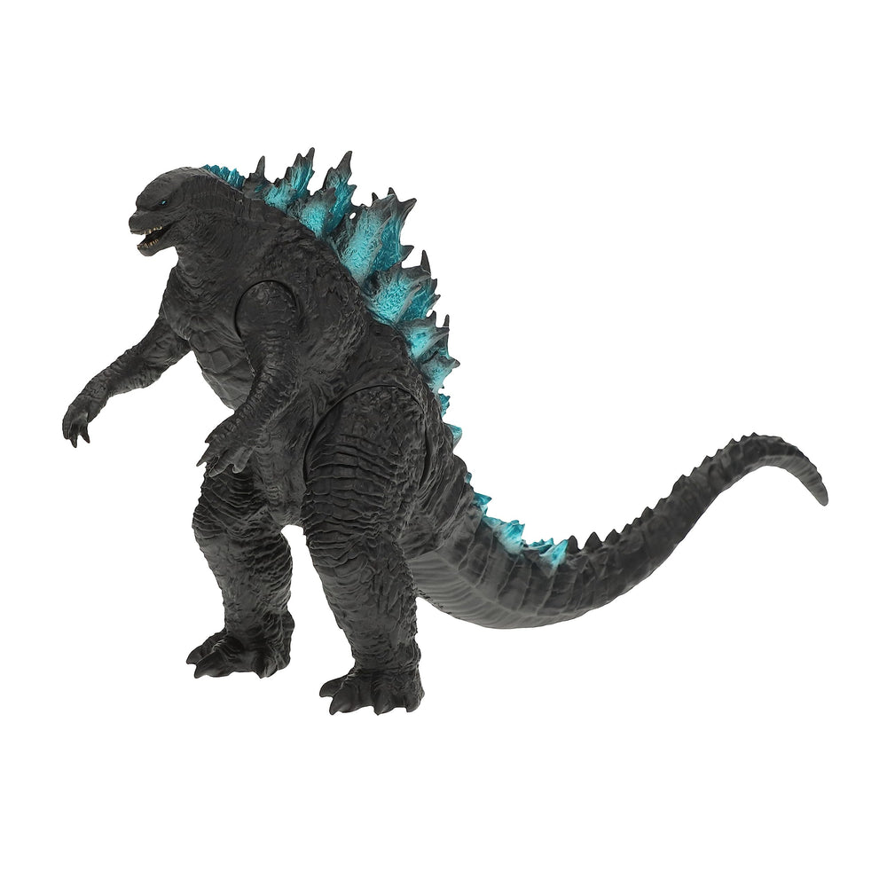 Bandai Namco Godzilla 2019 figure side view highlighting pose options.