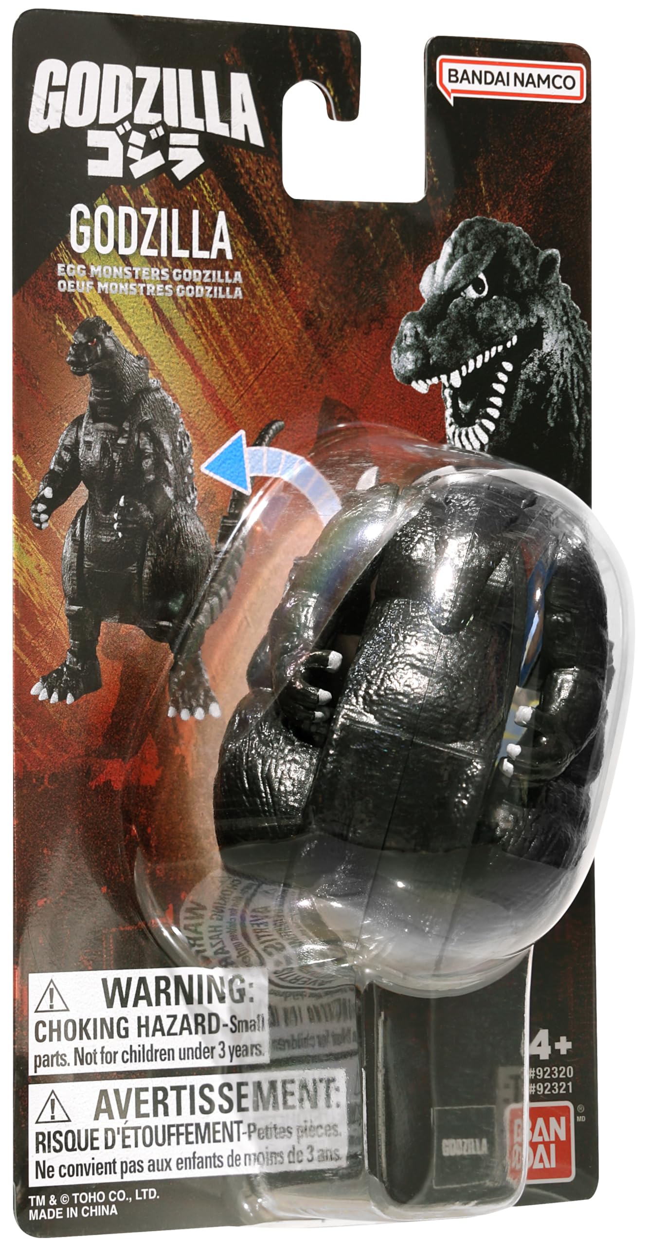 Bandai Namco Godzilla eggs collection display keeps monsters organized