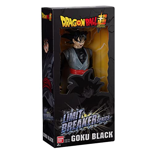 Goku Black 12-inch figure displayed on a shelf or stand