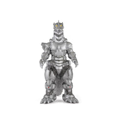 Bandai Namco Mechagodzilla 2004 side view highlights durable vinyl construction.