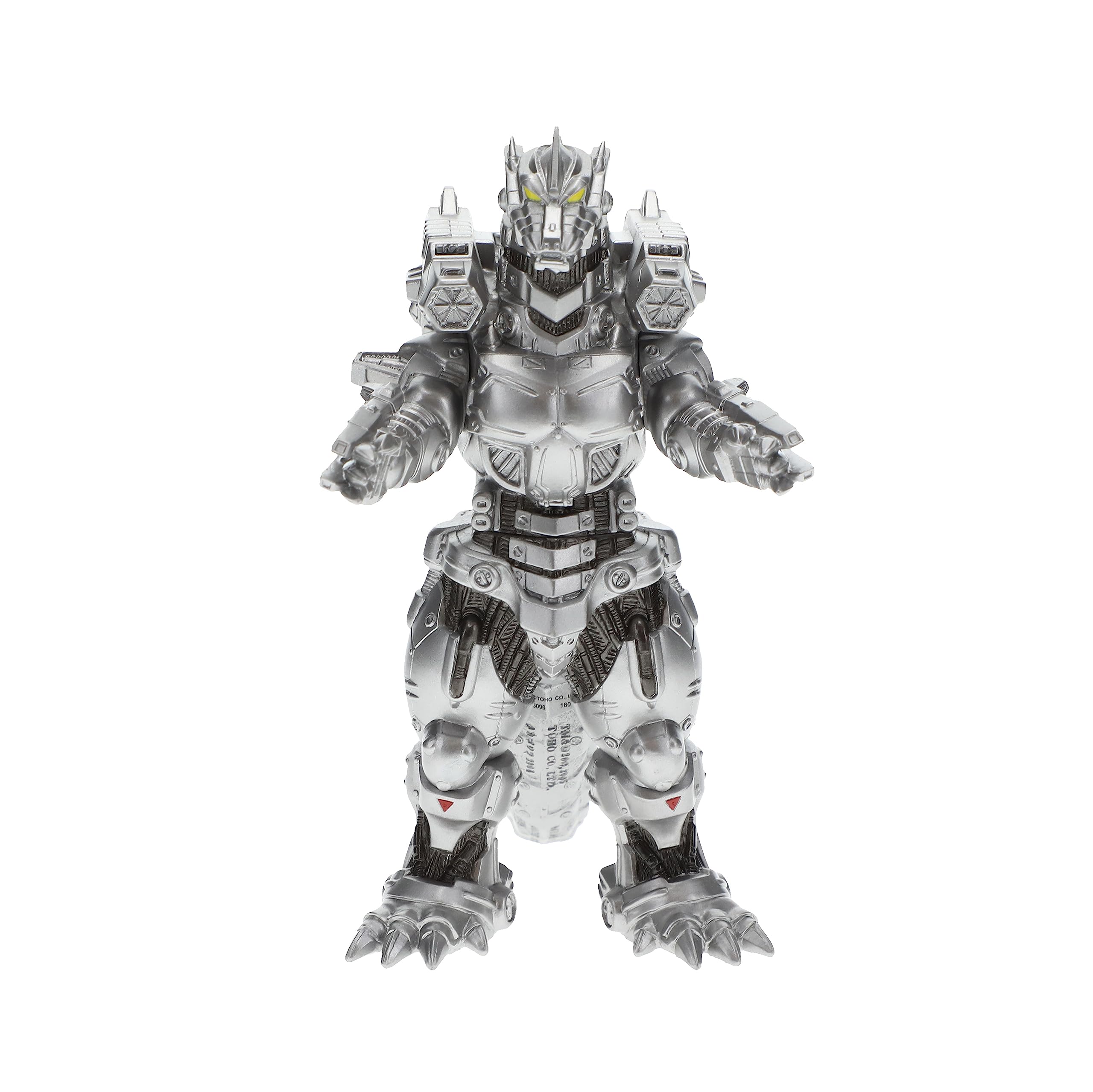 Bandai Namco Mechagodzilla heavily armed figure for display and action play.
