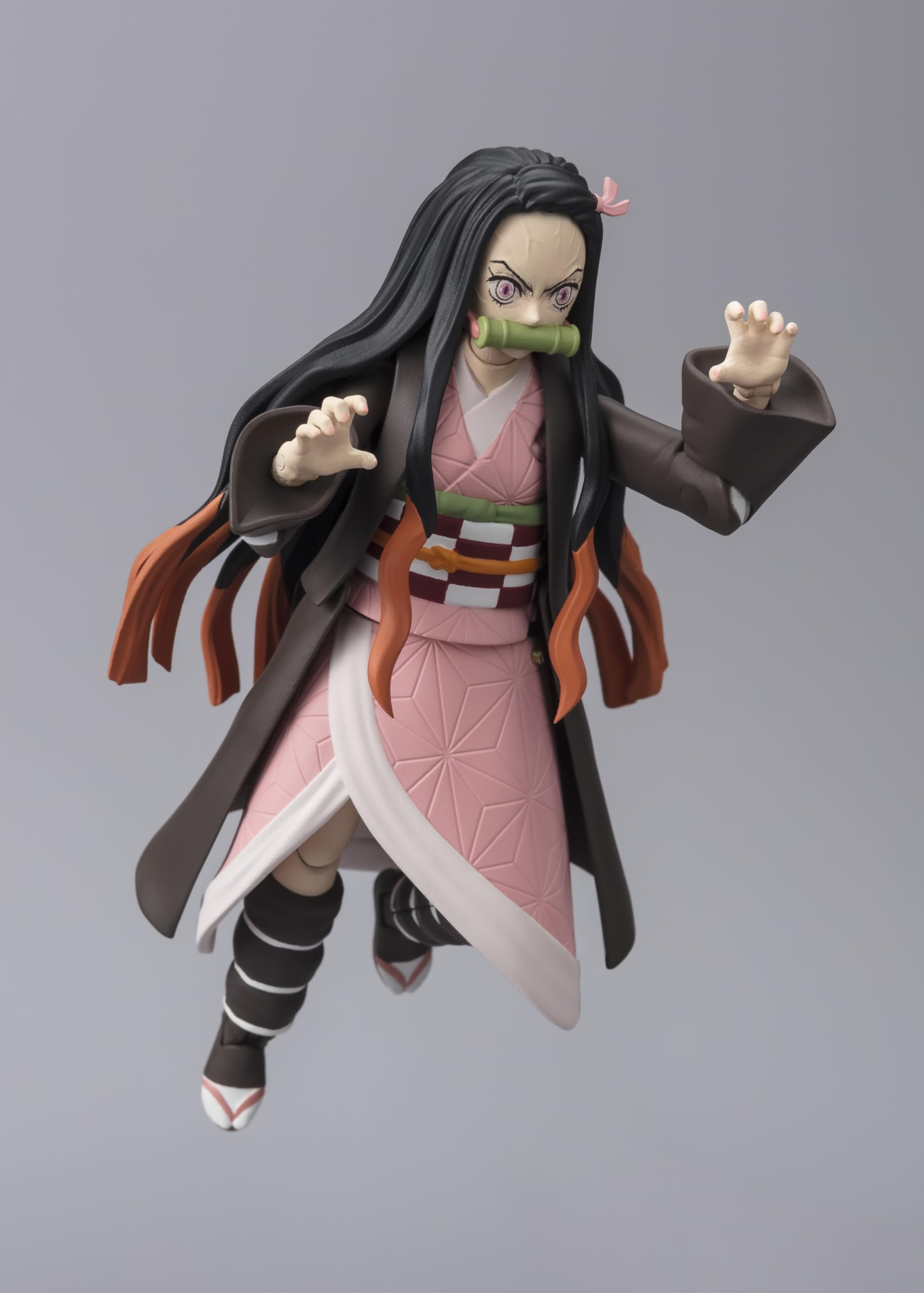 Bandai Namco Nezuko Kamado with 27-point articulation enables versatile action poses
