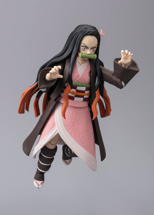 Bandai Namco Nezuko Kamado with 27-point articulation enables versatile action poses