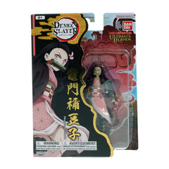 Bandai Namco Nezuko Kamado figure posing options for recreating anime scenes