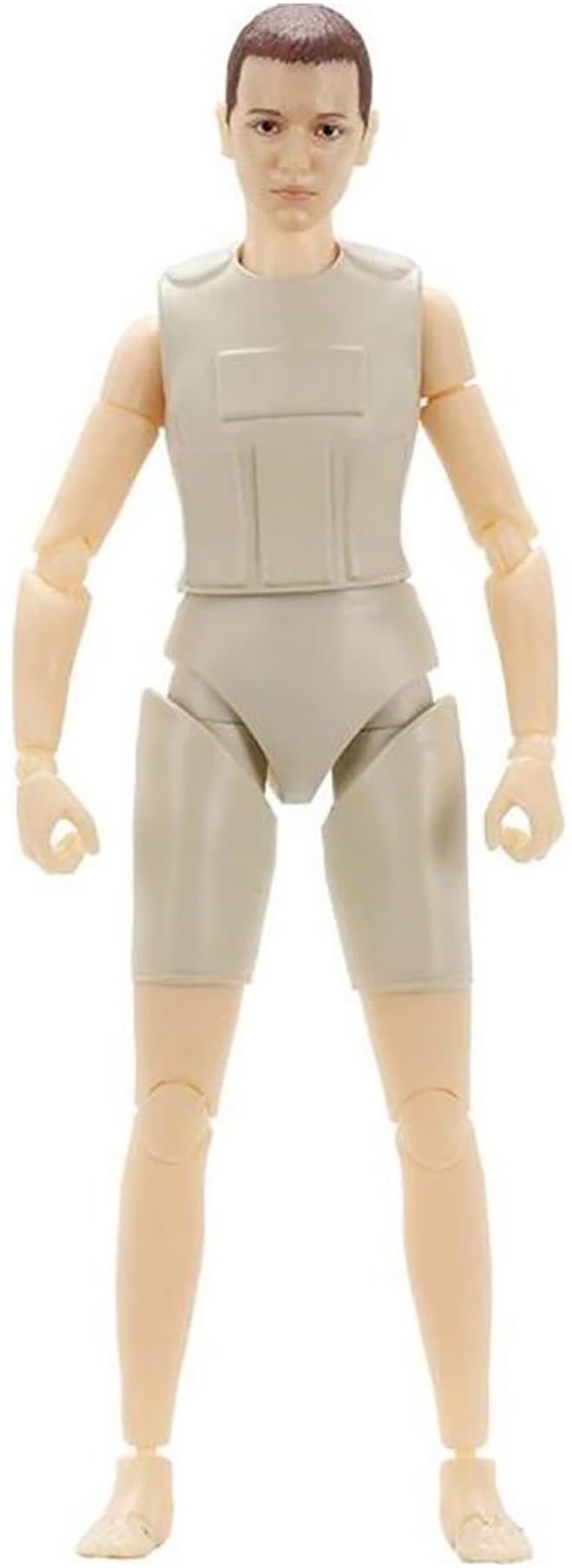 Bandai Namco Stranger Things Eleven figure 6-inch poseable for dynamic display.