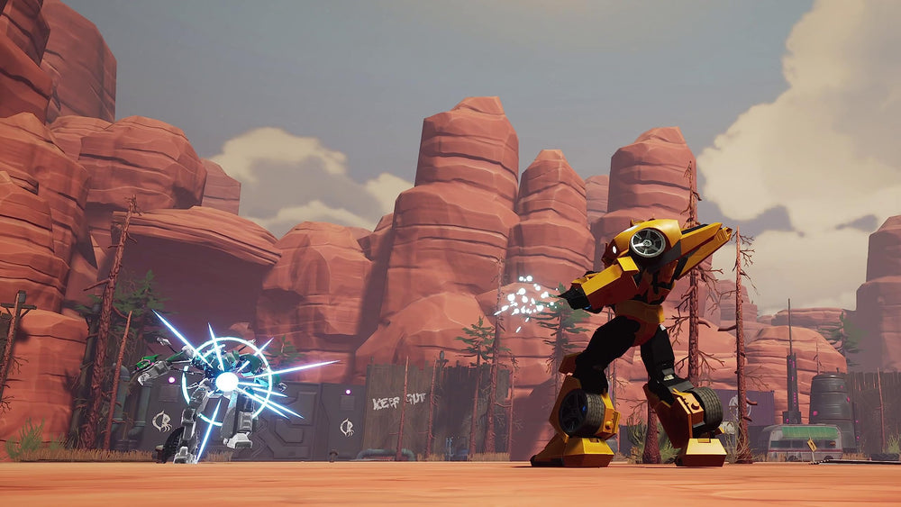Bandai Namco Transformers Earthspark Expedition Bumblebee form switching in action