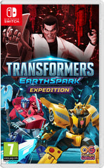 Bandai Namco Transformers Earthspark Expedition cover image highlighting open-world adventure