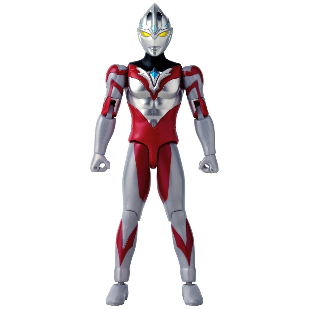 Bandai Namco Ultraman Arc 6-inch angled side view emphasizes sculpt and balance.