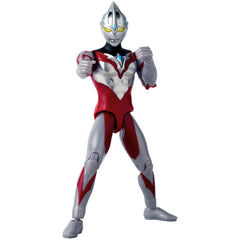 Bandai Namco Ultraman Arc 6-inch pose attack demonstrates dynamic articulation for action scenes.