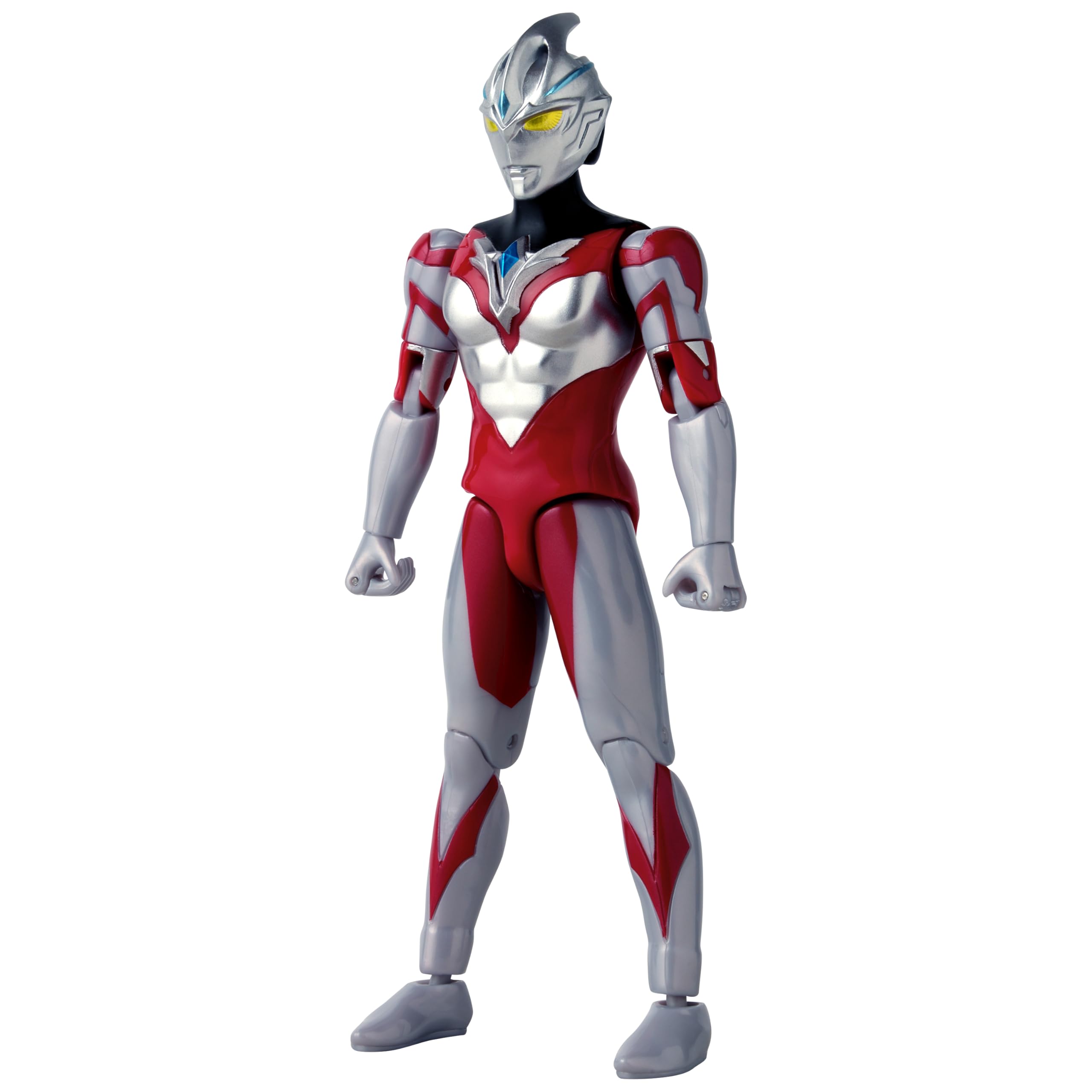 Bandai Namco Ultraman Arc 6-inch with collectible card enhances display storytelling.