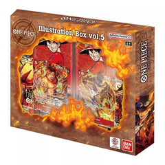 Bandai One Piece TCG Illustration Box Vol. 5 booster packs showcase new cards for avid collectors.
