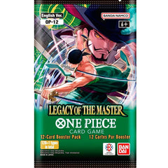 Bandai One Piece TCG DP-08 OP-12 booster packs included in the box