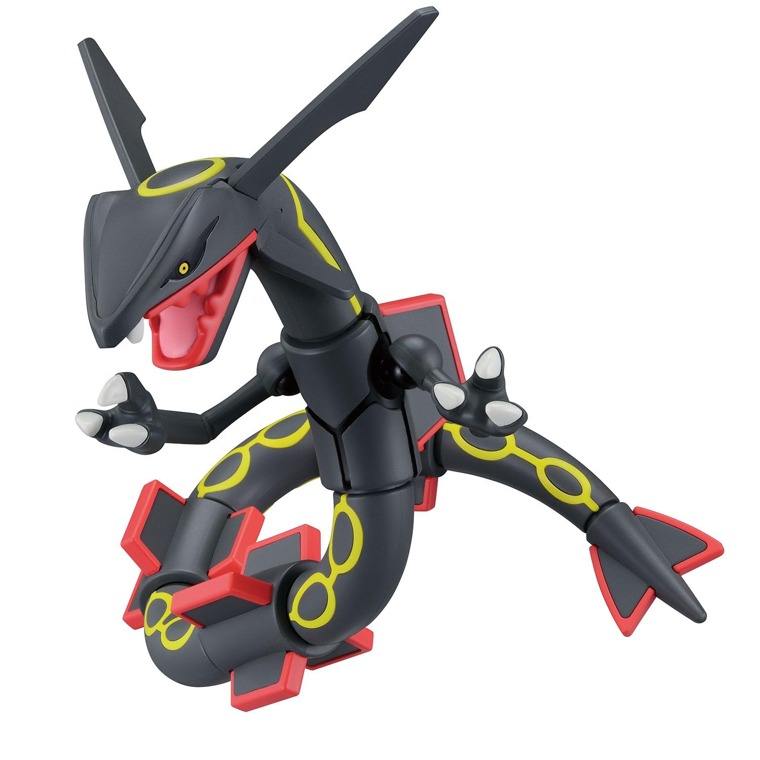 Bandai Pokemon Plamo Rayquaza body kit for dynamic display with rotating torso