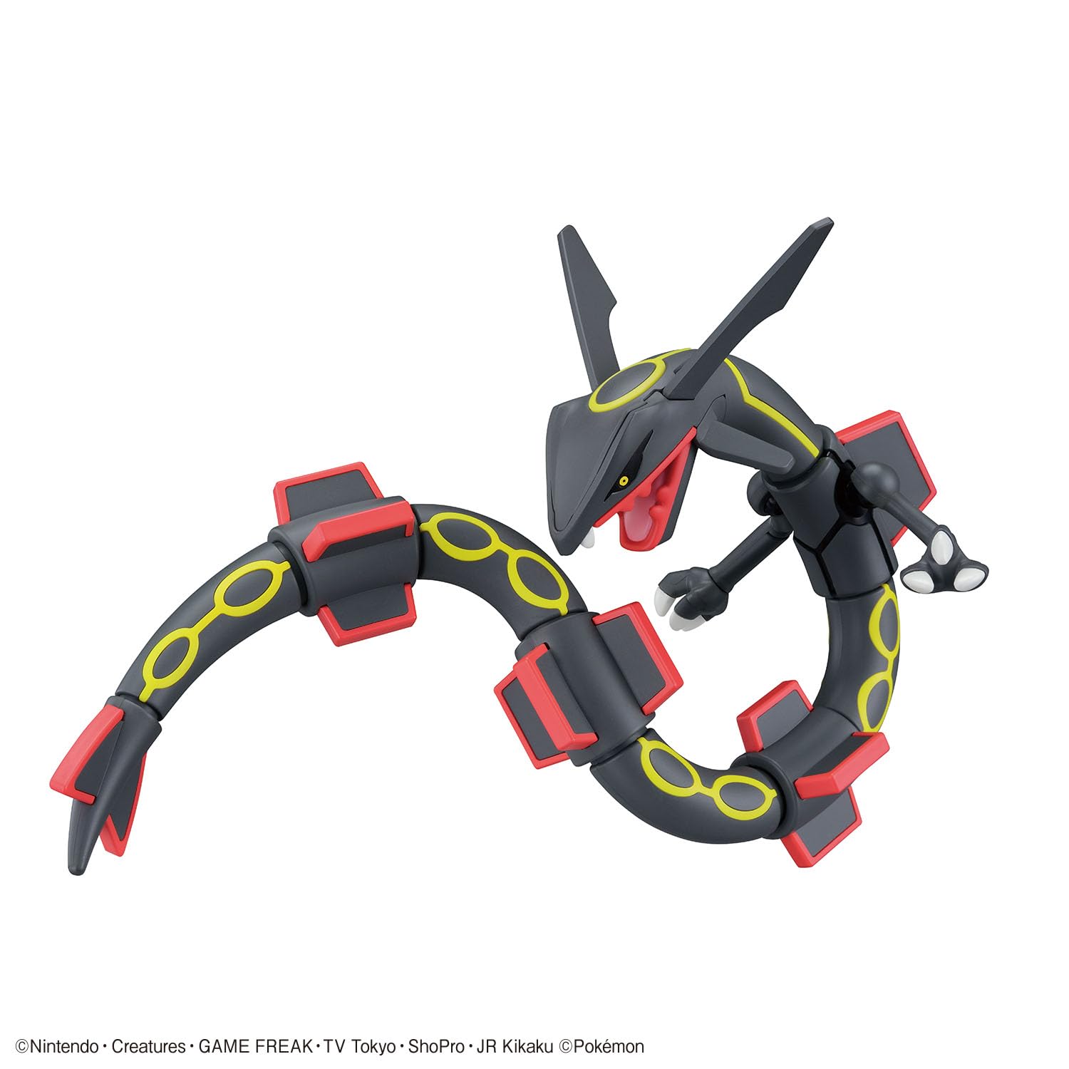 Bandai Pokemon Plamo Rayquaza seal for crisp color separation during assembly