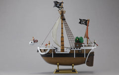 Bandai Spirit Going Merry pirate figures ready for painting and posing.
