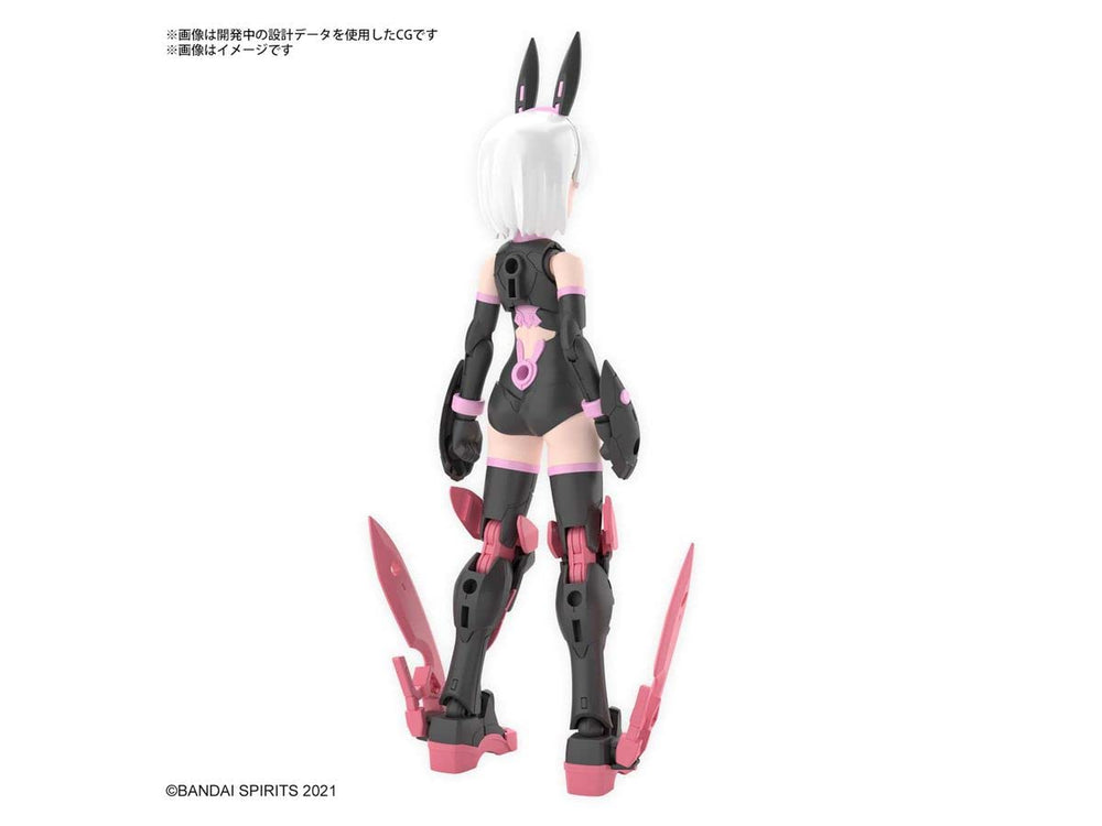 Bandai Spirits Laranel Color B back view highlighting armor articulation.