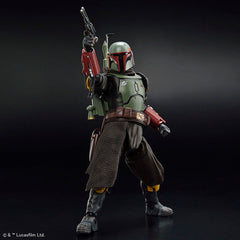 Bandai Spirits Boba Fett Mandalorian Ver detailed sculpted parts for screen-accurate finish.