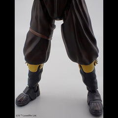 Bandai Spirits Boba Fett Mandalorian Ver display stand for easy posing.