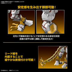 Display-ready ShineGreymon packaging and label indicate official licensing.