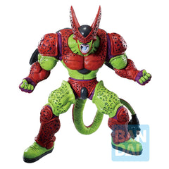 Cell Max in dramatic pose by Bandai Spirits Ichibansho for display potential.