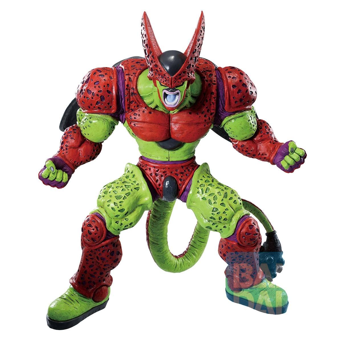 Bandai Spirits Ichibansho Cell Max figure front portrait for dynamic display.