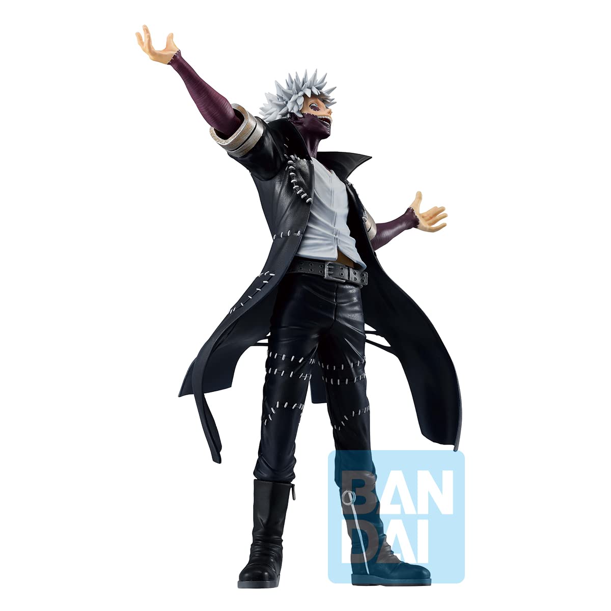 Bandai Spirits Ichibansho Dabi armor texture and sculpted details