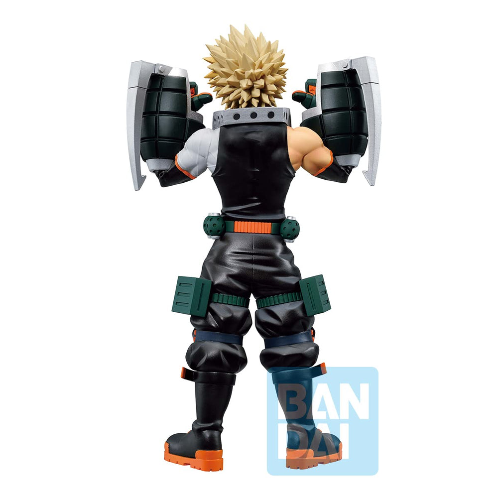 Bandai Spirits Ichibansho Katsuki Bakugo VS packaging confirms authenticity.
