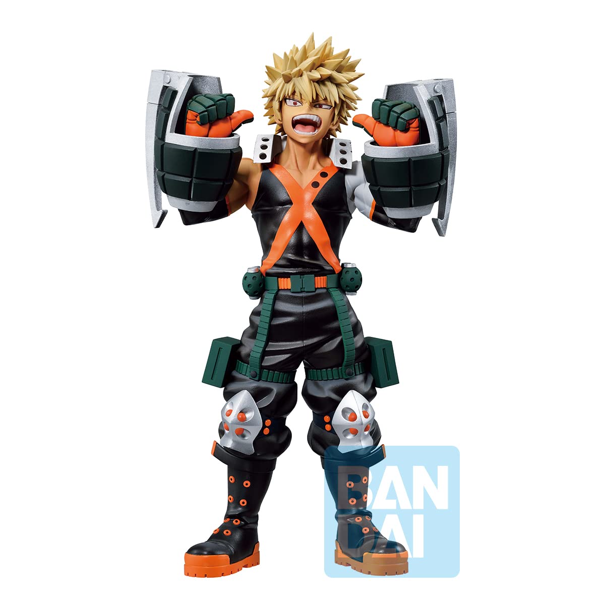 Bandai Spirits Ichibansho Katsuki Bakugo VS pose detail boosts shelf drama.
