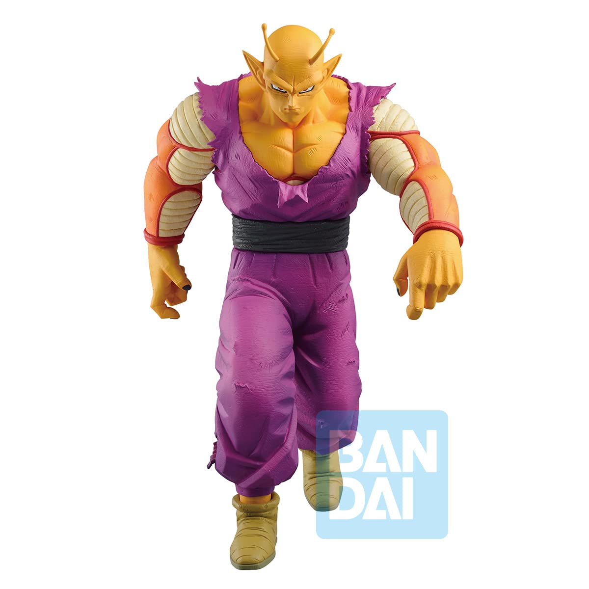 Orange Piccolo pose angle highlights the figure's iconic stance for showcase.
