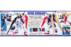 Bandai Spirits Wing Gundam Ver. EW transforming to bird mode enabling versatile posing.