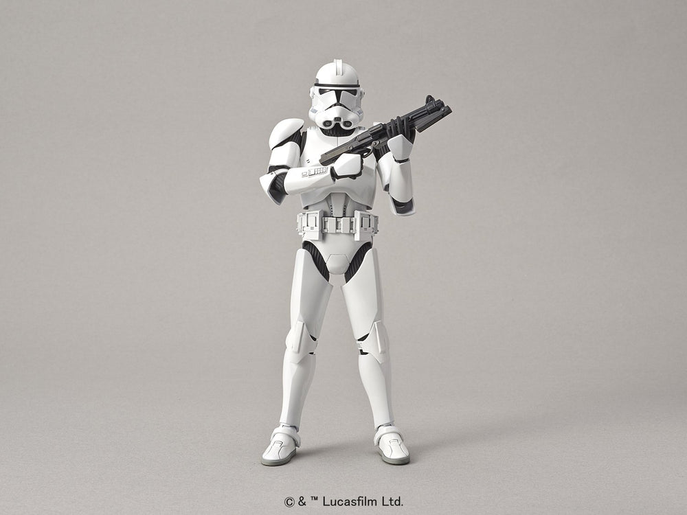 Bandai Star Wars 1/12 Clone Trooper with blasters for action-ready poses