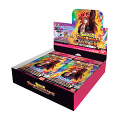 Bandai Super Dragon Ball Heroes Extra Booster Pack 3 box front for expanding your card collection.
