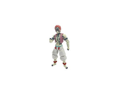Bandai Ultimate Legends Akaza figure shows high articulation for dynamic posing.