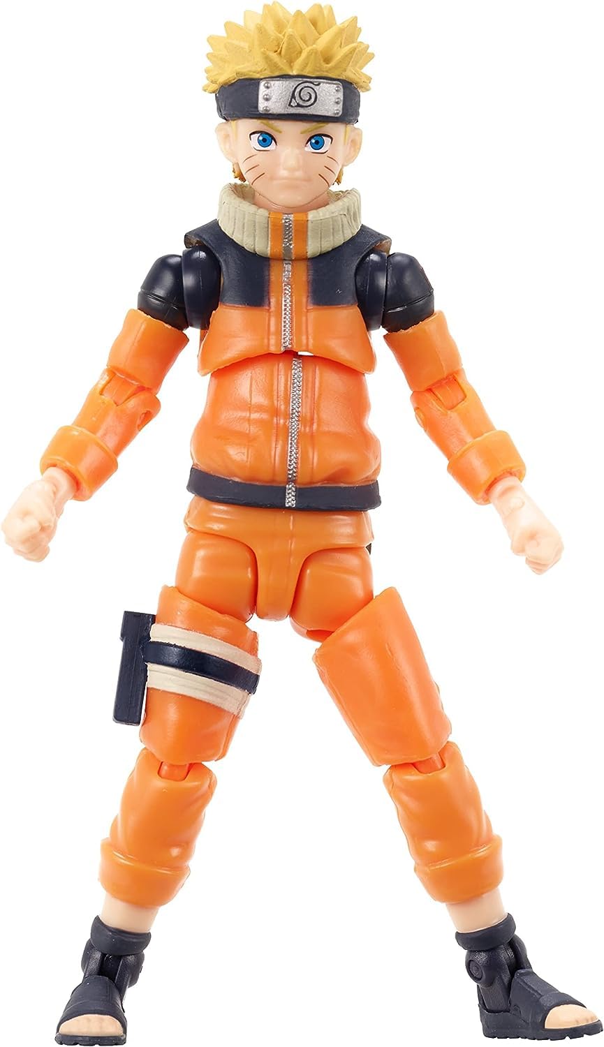 Bandai Ultimate Legends Naruto Young figure head detail close-up.