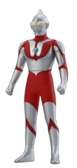 Bandai Ultraman sofubi figure with foot badge enabling interactive play and display.