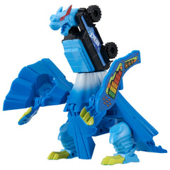 Bandai Unitrobo Off-Road Mount Fuji front view, compact 16 cm robot for quick transformations