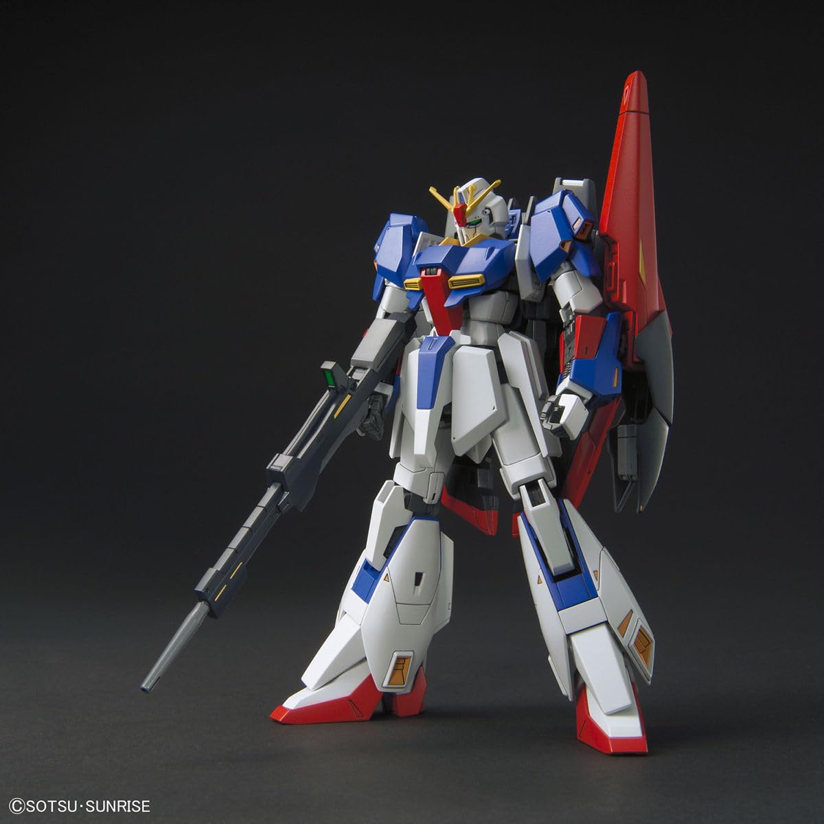 Bandai Zeta Gundam HG 1/144 articulated pose emphasizes extensive range of motion